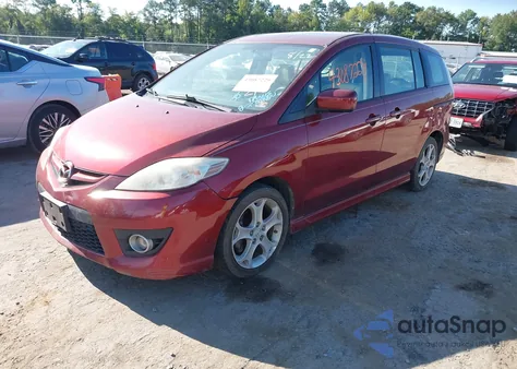 2010 Mazda Mazda5 Touring из США, поврежденный, VIN JM1CR2W36A0388210